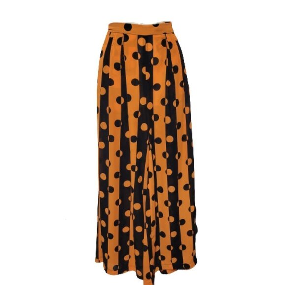 Polka Dot Pants Wide Leg Pants - Picture 3 of 10